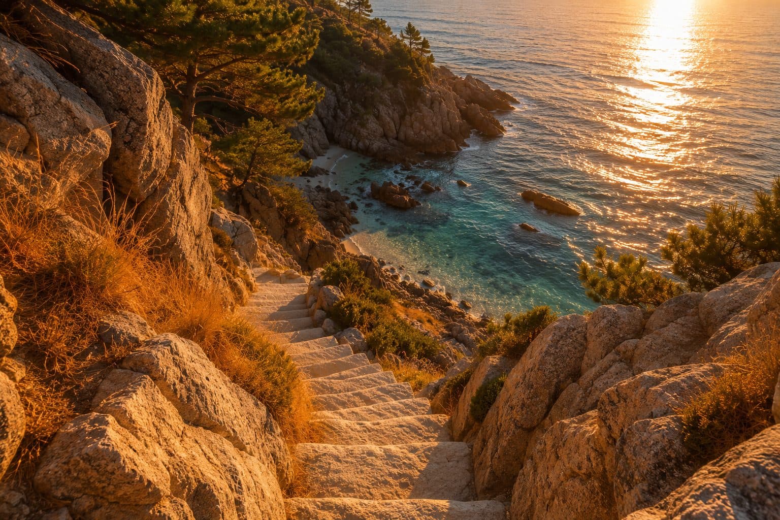 Le sentier privé